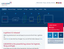 Tablet Screenshot of log4view.com